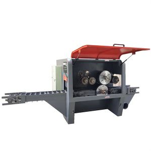 Multi blade wood saw machine