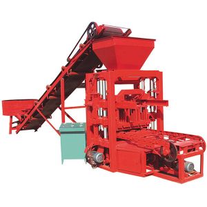 Semi Automatic Interlocking Brick Making Machine